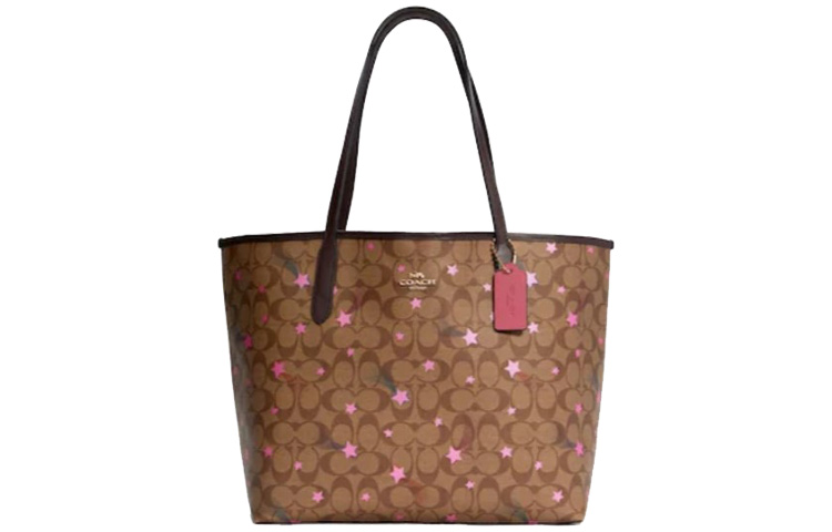 Городская сумка-тоут из прорезиненного холста с кожаными деталями, шоппер, дамская сумка, через плечо COACH кофе
Городская сумка-тоут из прорезиненного холста с кожаными деталями, шоппер, дамская сумка, через плечо COACH кофе