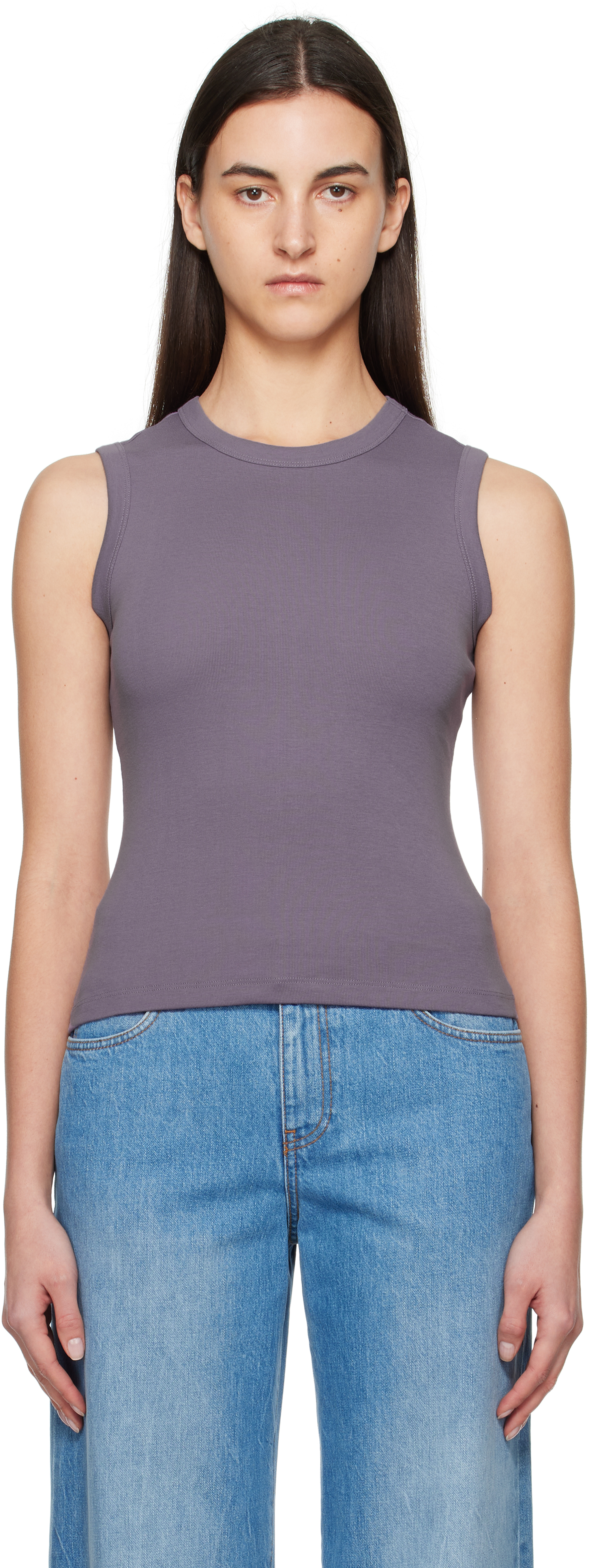 Фиолетовая майка Esme FLORE FLORE 
Фиолетовая майка Esme FLORE FLORE