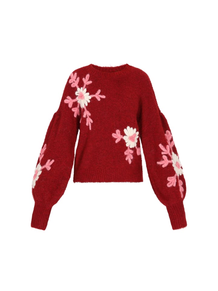 Женский свитер бордового цвета myMo
Женский свитер бордового цвета myMo