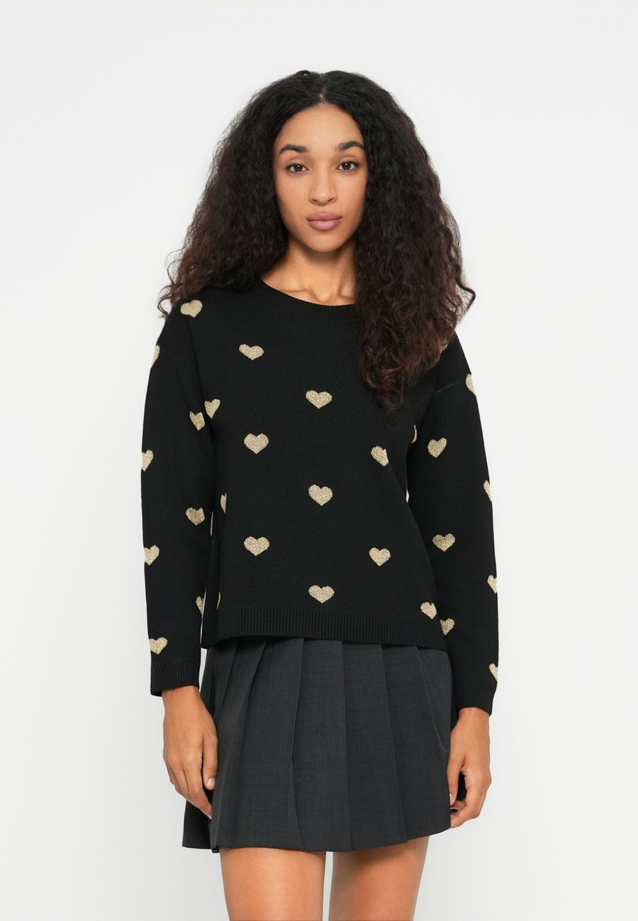Джемпер JDY JDYPRIME LIFE HEART, Black/Gold-Coloured/Black
Джемпер JDY JDYPRIME LIFE HEART, Black/Gold-Coloured/Black
