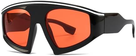 Очень большие солнцезащитные очки с плоской верхней частью, цельные, в стиле ретро, цветные, с оригинальным дизайном, прозрачные, с защитой от УФ-излучения UV400 MTZJH, Black Red
Очень большие солнцезащитные очки с плоской верхней частью, цельные, в стиле ретро, цветные, с оригинальным дизайном, прозрачные, с защитой от УФ-излучения UV400 MTZJH, Black Red