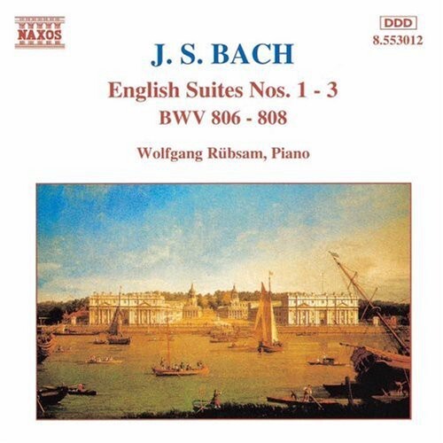 CD диск Bach, J.S. / Rubsam: English Suites 1-3
CD диск Bach, J.S. / Rubsam: English Suites 1-3
