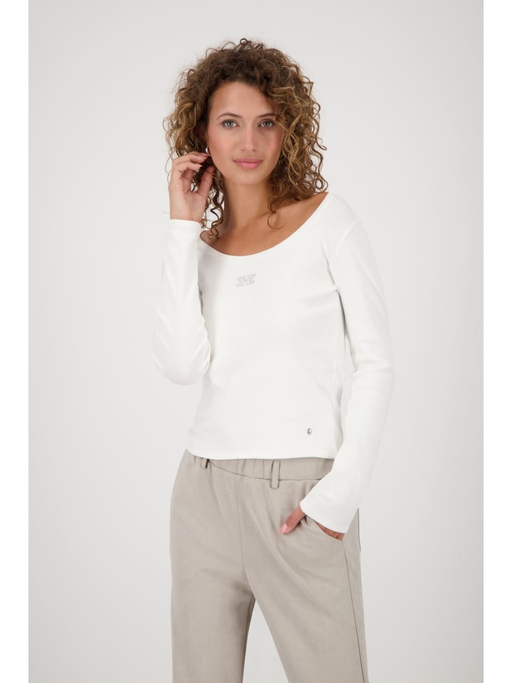 Рубашка с длинными рукавами в кремово-белом цвете monari
Рубашка с длинными рукавами в кремово-белом цвете monari