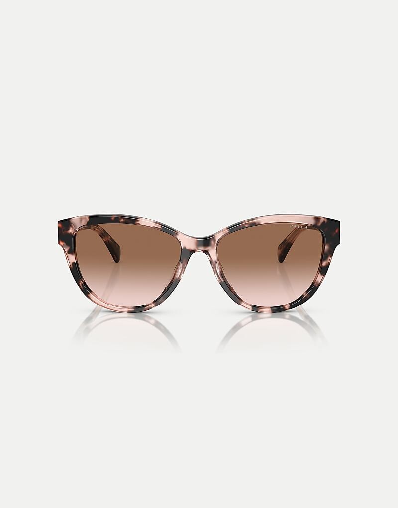 Ralph Ra5299u блестящие овальные солнцезащитные очки розового цвета Havana с коричневыми линзами
Ralph Ra5299u блестящие овальные солнцезащитные очки розового цвета Havana с коричневыми линзами