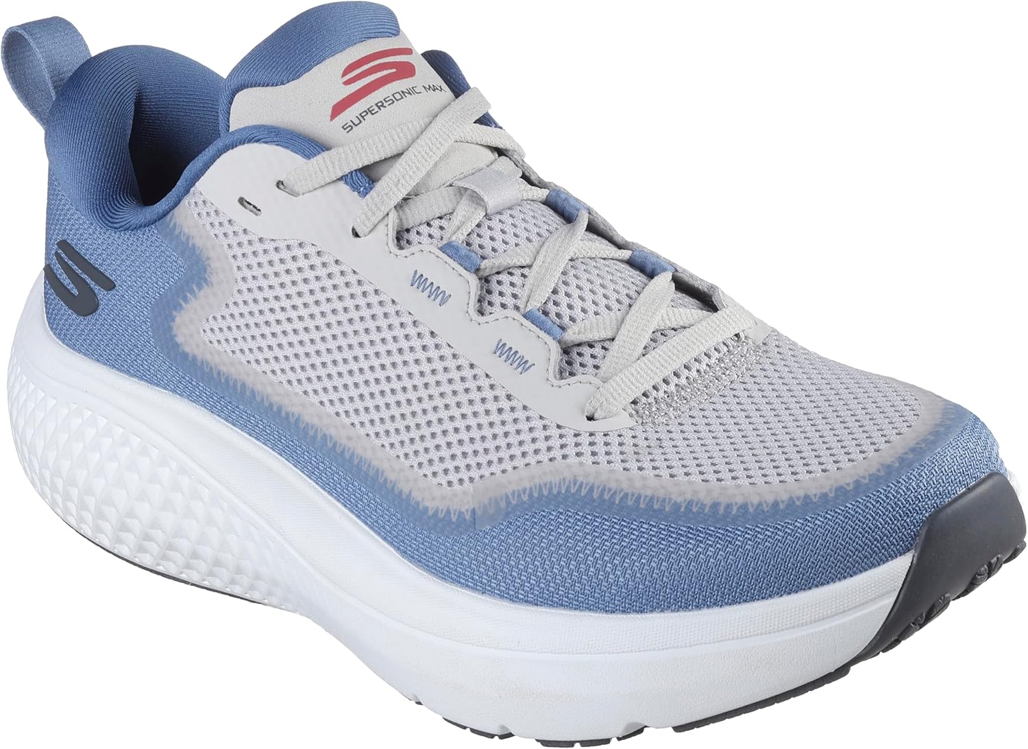 Мужские кроссовки Skechers Go Run Supersonic Max, синий/серый
Мужские кроссовки Skechers Go Run Supersonic Max, синий/серый