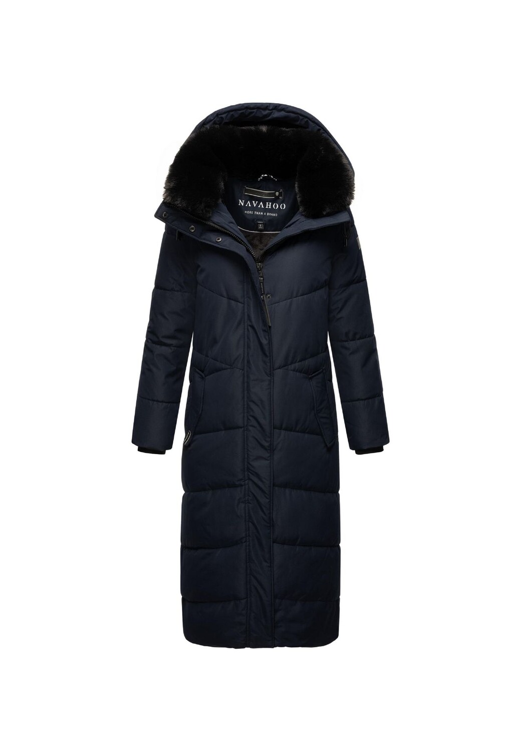 Стеганое пальто притягивает взгляды XIV NAVAHOO, темно-синий
Стеганое пальто притягивает взгляды XIV NAVAHOO, темно-синий