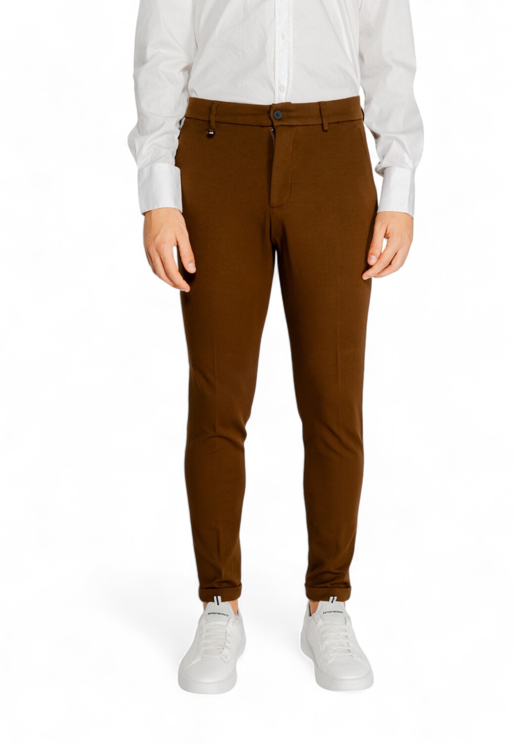 Брюки мужские Antony Morato облегающие, коричневый
Брюки мужские Antony Morato облегающие, коричневый