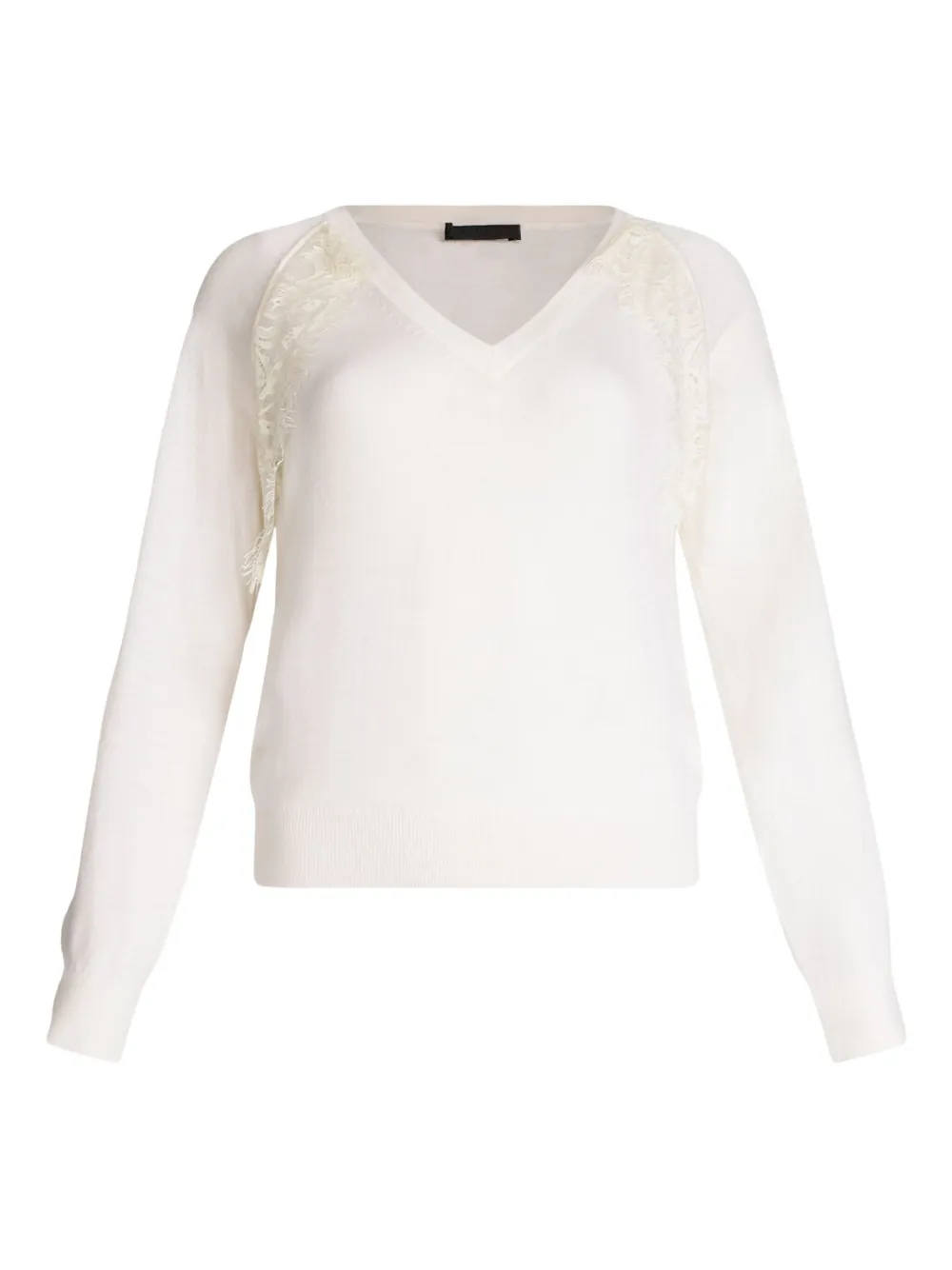 Свитер с рукавами реглан и кружевом LIU JO, белый
Свитер с рукавами реглан и кружевом LIU JO, белый