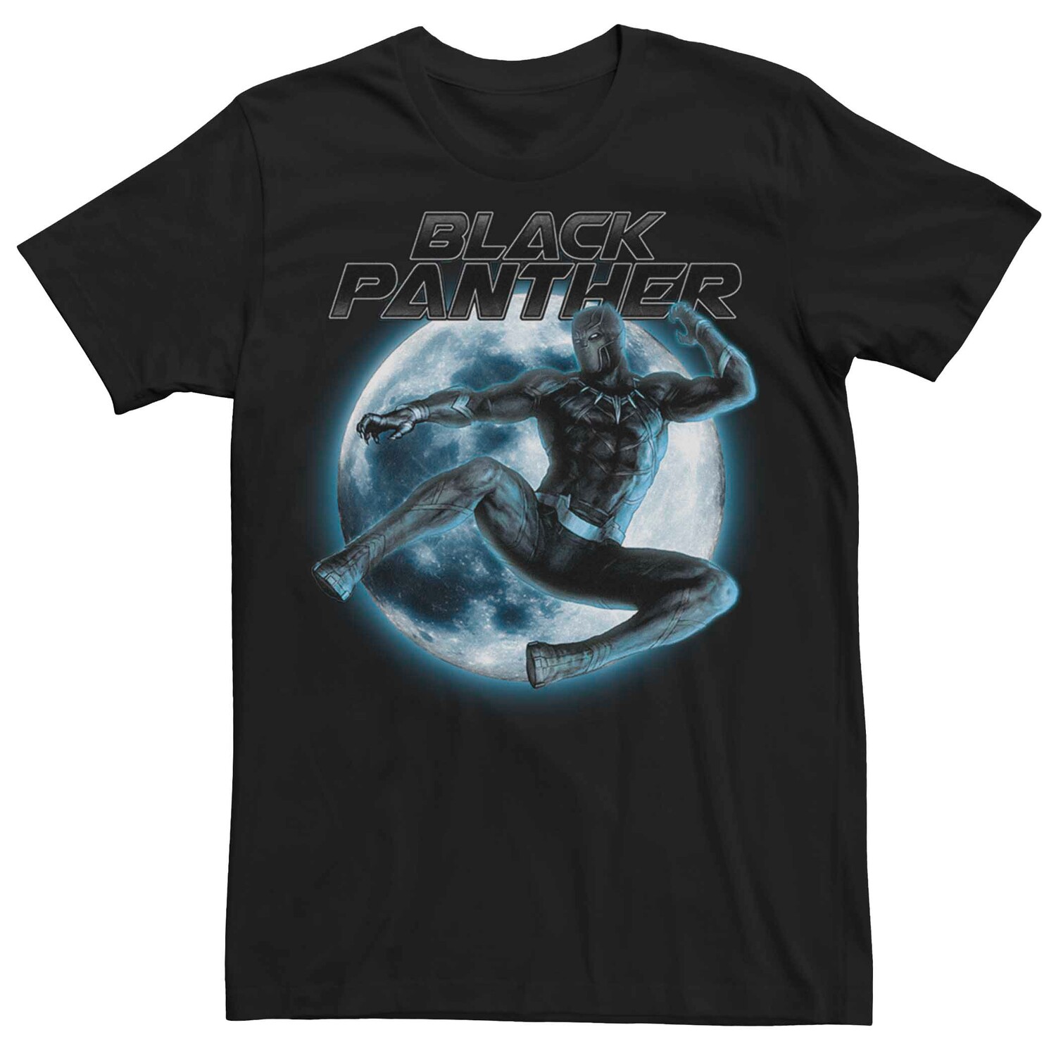 Мужская футболка для прыжков с луной Marvel Black Panther Licensed Character
Мужская футболка для прыжков с луной Marvel Black Panther Licensed Character