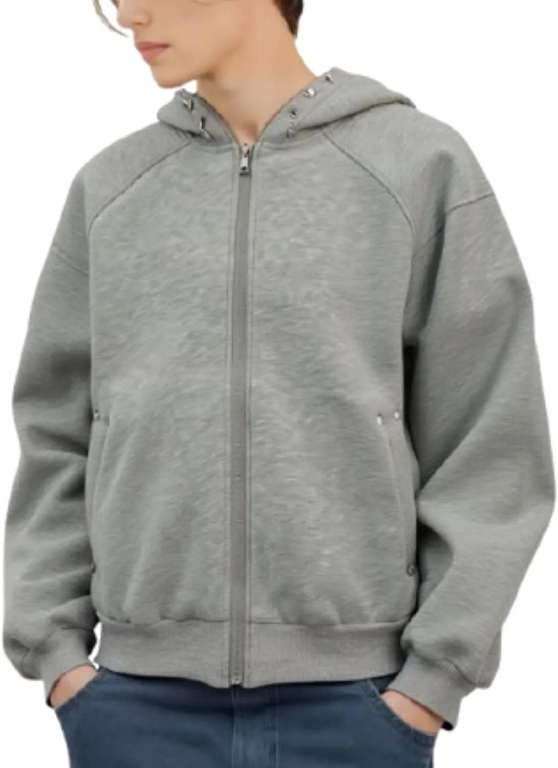 Толстовка с капюшоном на молнии для мужчин, осень-зима, с металлическим кольцом ITHAFE
Толстовка с капюшоном на молнии для мужчин, осень-зима, с металлическим кольцом ITHAFE