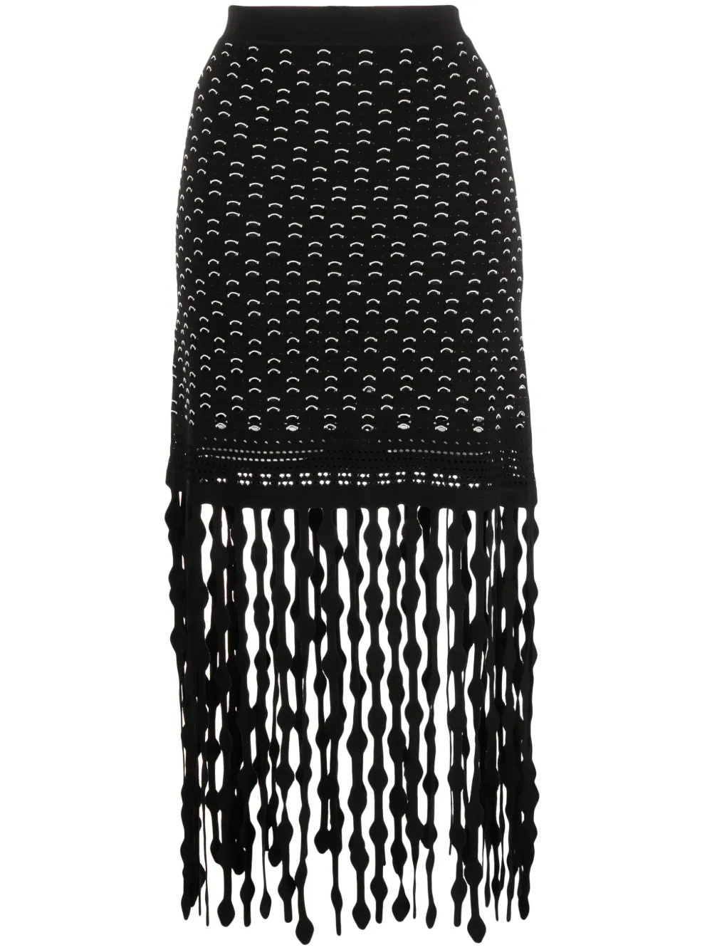 Юбка Filippa Lattice с бахромой Simkhai, черный
Юбка Filippa Lattice с бахромой Simkhai, черный