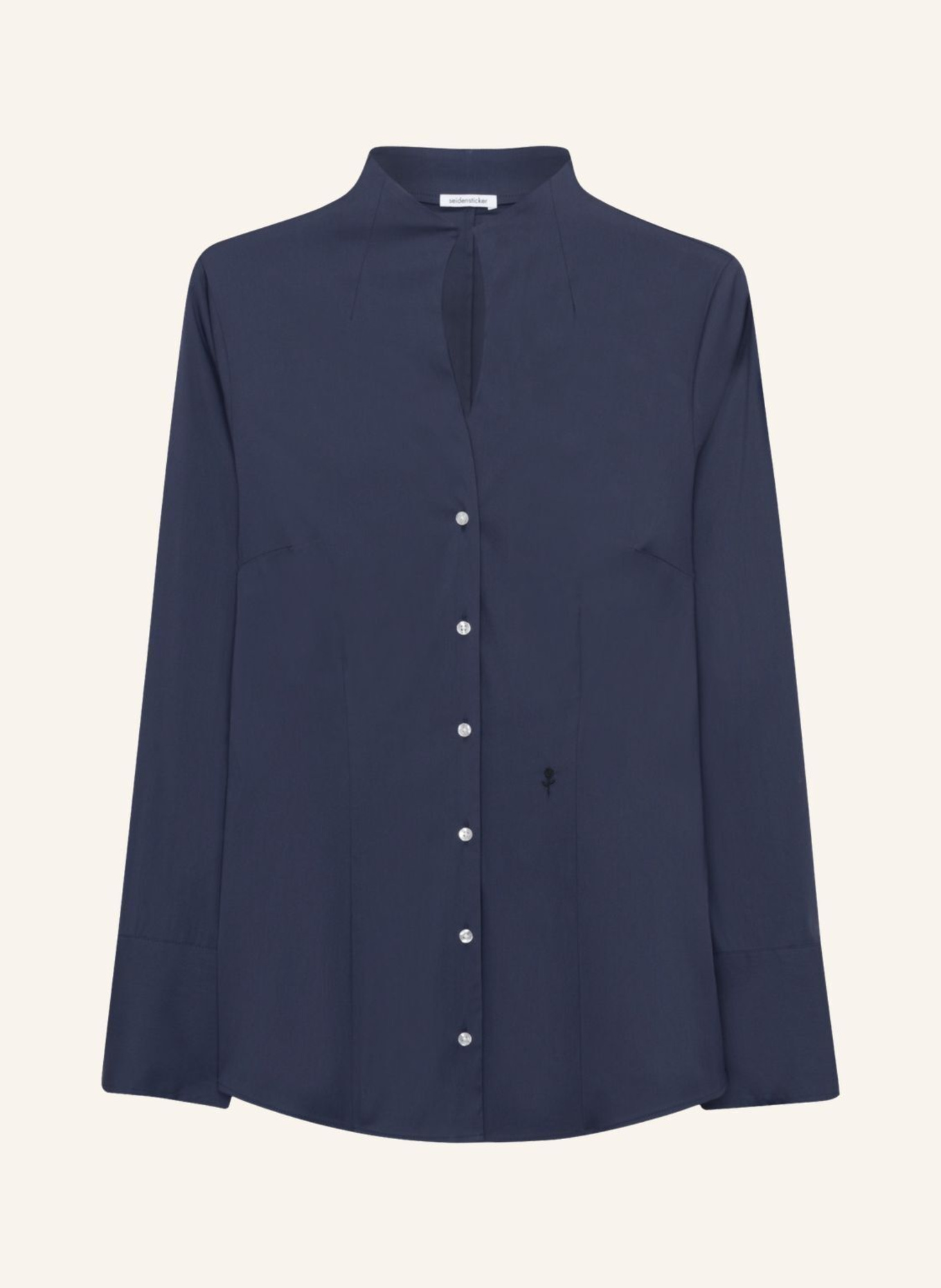 Блузка с воротником-бокалом Seidensticker, синий
Блузка с воротником-бокалом Seidensticker, синий