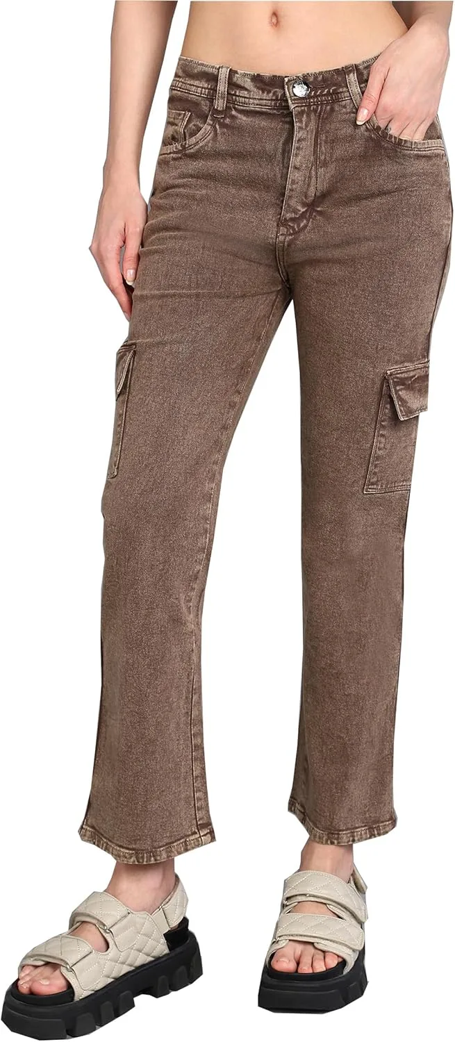 Женские джинсы карго с эффектом стрейч Nifty
Женские джинсы карго с эффектом стрейч Nifty