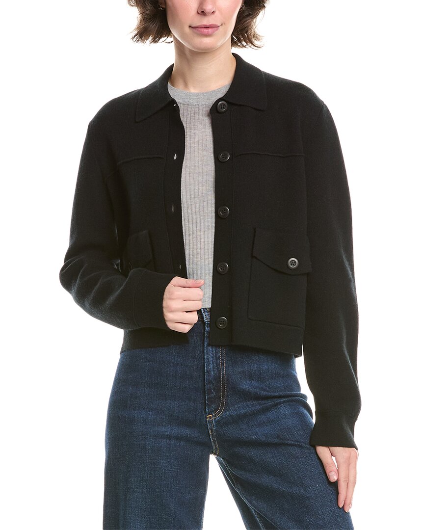 Короткая двухслойная кашемировая куртка Forte Cashmere, черный
Короткая двухслойная кашемировая куртка Forte Cashmere, черный