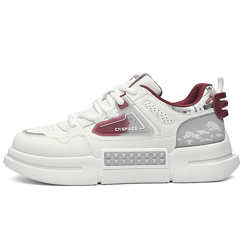 China Aerospace Кроссовки для скейтбординга мужские, низкие, бордовые/яблочно-зеленые
China Aerospace Кроссовки для скейтбординга мужские, низкие, бордовые/яблочно-зеленые