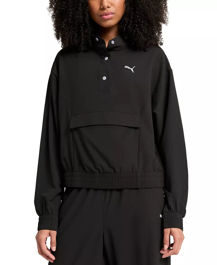 Женская куртка Essential Ripstop на пуговицах Puma, черный
Женская куртка Essential Ripstop на пуговицах Puma, черный