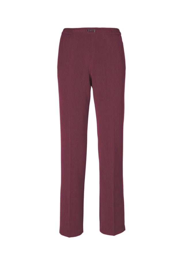 Короткий размер: элегантные профессиональные брюки-стринги Марта Goldner, бургундия
Короткий размер: элегантные профессиональные брюки-стринги Марта Goldner, бургундия