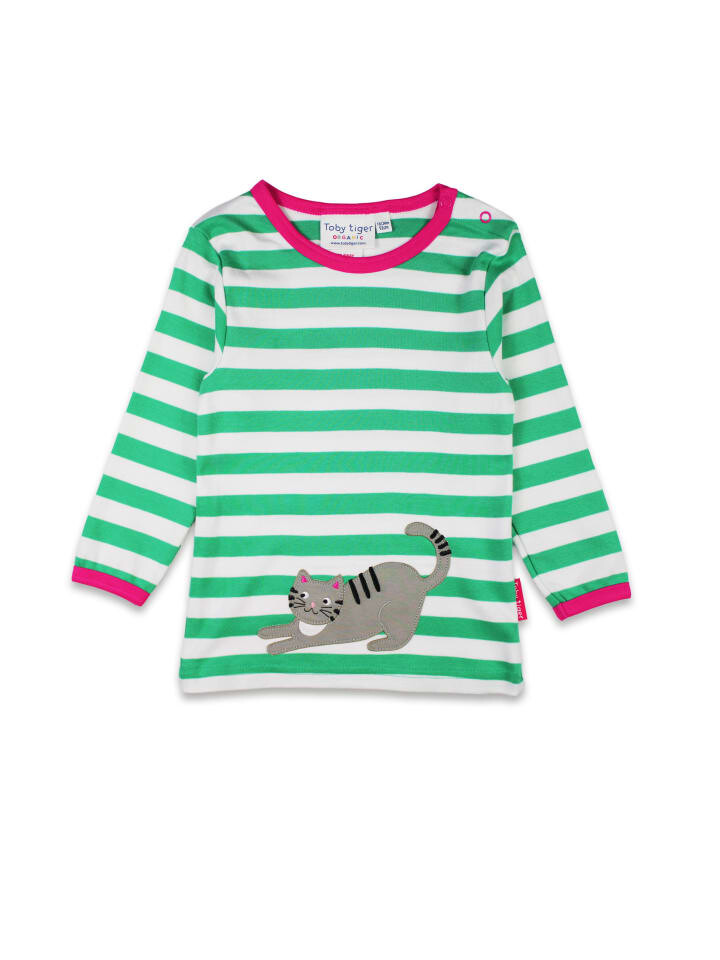 Футболка Toby Tiger Langarmshirt, зеленый
Футболка Toby Tiger Langarmshirt, зеленый