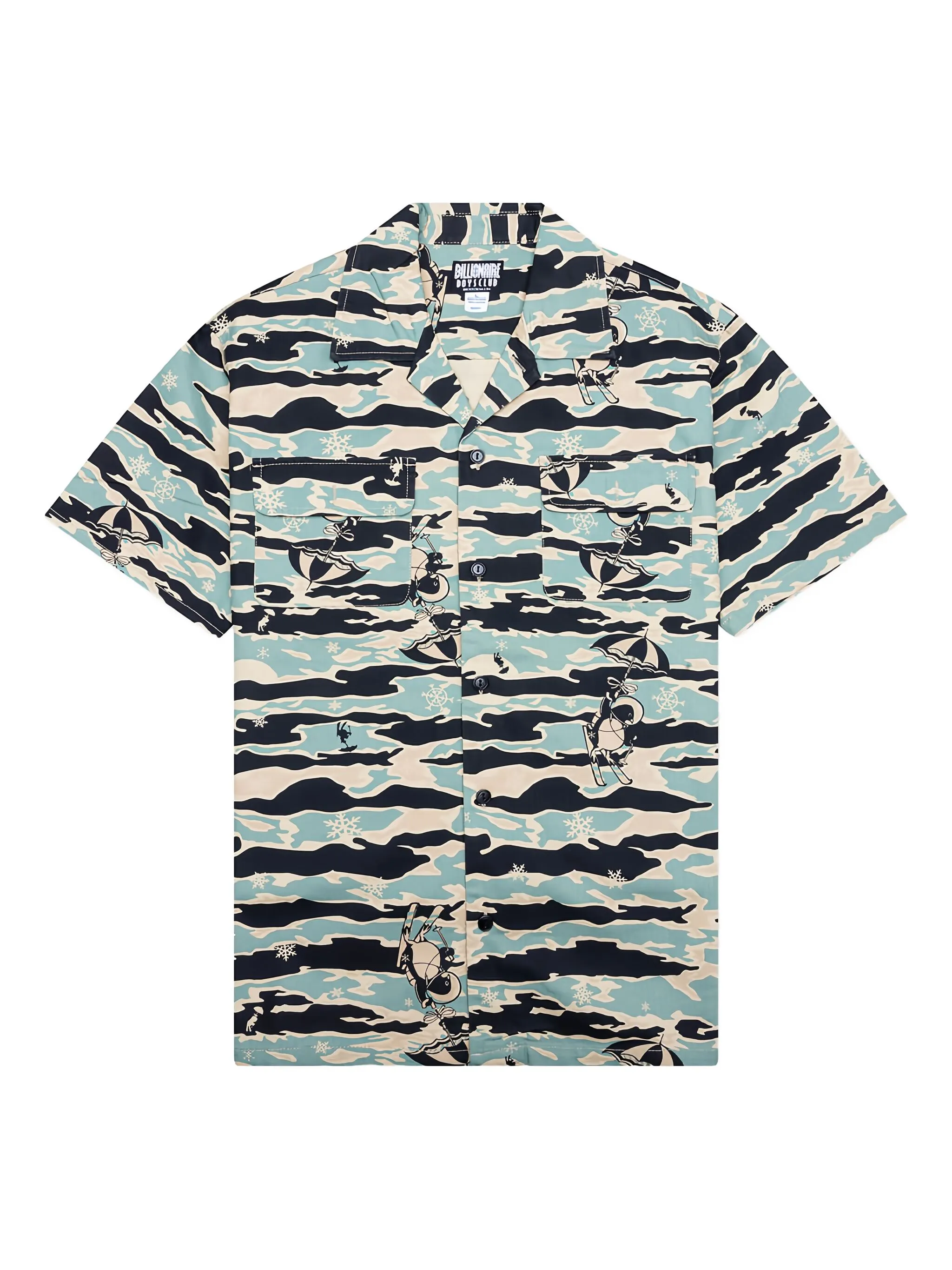 Рубашка с короткими рукавами Billionaire Boys Club, коричневый
Рубашка с короткими рукавами Billionaire Boys Club, коричневый