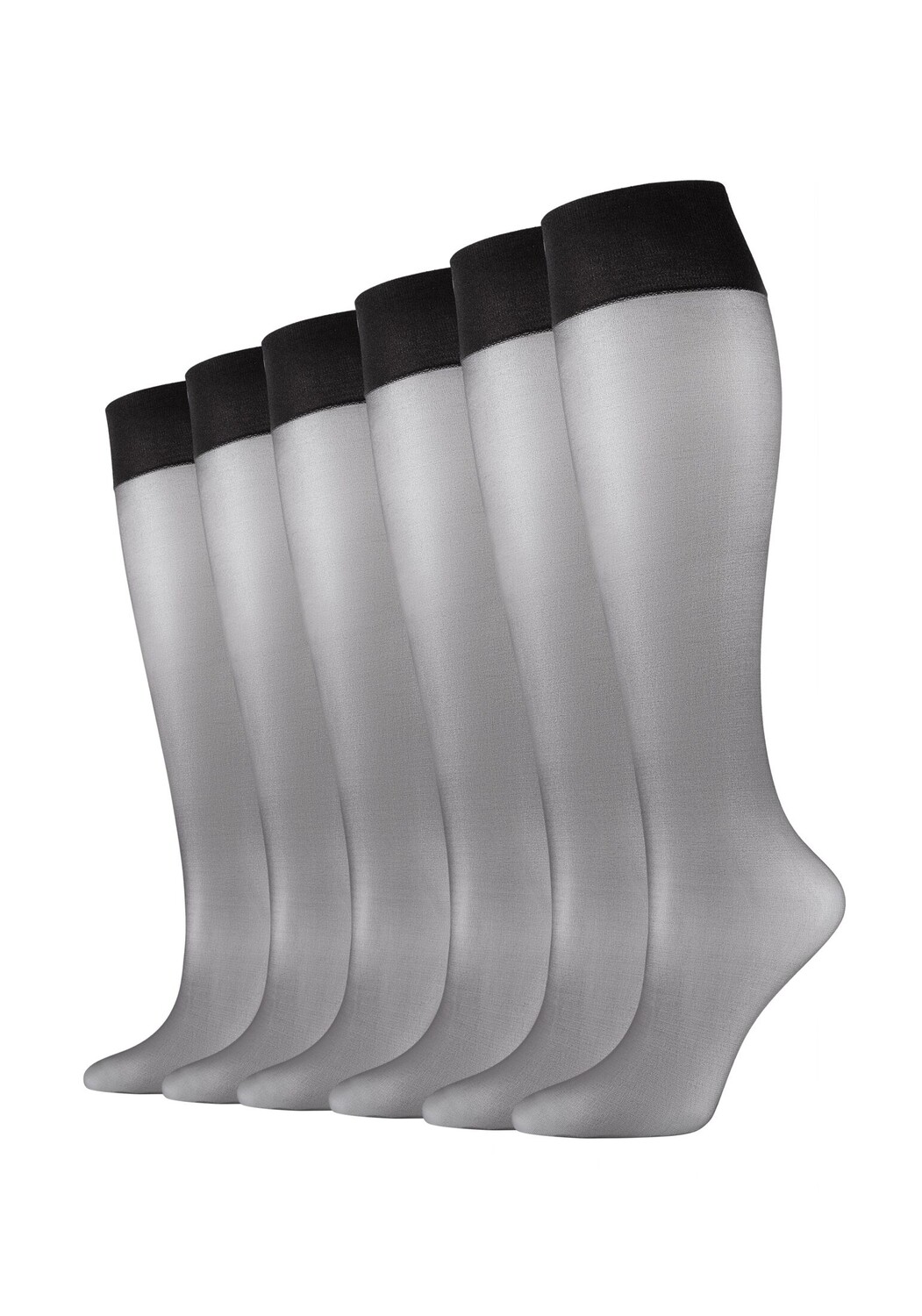 Носки camano Kniestrümpfe 6 шт fine 3D premium 20 Denier, черный
Носки camano Kniestrümpfe 6 шт fine 3D premium 20 Denier, черный