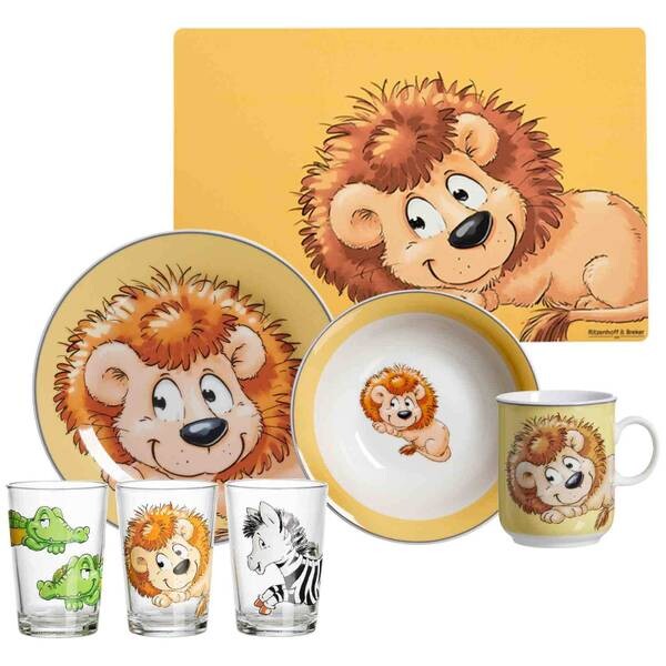 Детский набор happy zoo lion 7 предметов Ritzenhoff, мультколор, Коричневый, Детский набор happy zoo lion 7 предметов Ritzenhoff, мультколор
Детский набор happy zoo lion 7 предметов Ritzenhoff, мультколор, Коричневый, Детский набор happy zoo lion 7 предметов Ritzenhoff, мультколор
