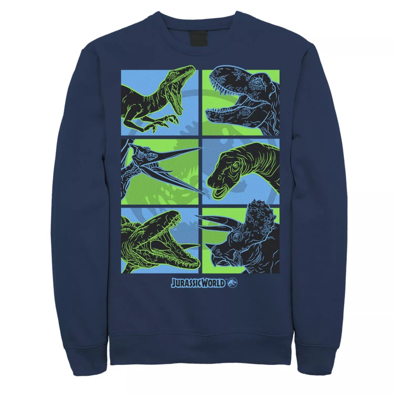 Мужской свитшот Jurassic World Two Dino Faces в стиле комикс-поп Licensed Character
Мужской свитшот Jurassic World Two Dino Faces в стиле комикс-поп Licensed Character