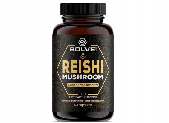Solve Labs, Рейши (Ganoderma lucidum) 10:1, 60x500 мг
Solve Labs, Рейши (Ganoderma lucidum) 10:1, 60x500 мг
