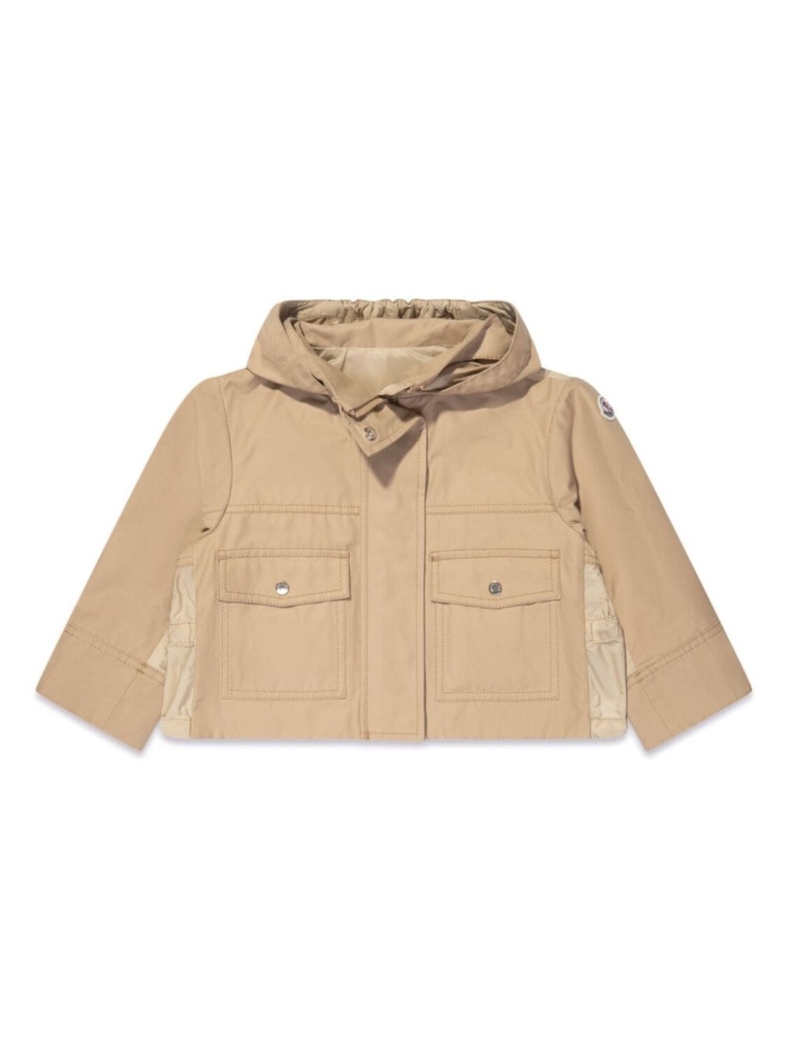 Moncler Enfant куртка Graie с капюшоном, нейтральный цвет 
Moncler Enfant куртка Graie с капюшоном, нейтральный цвет