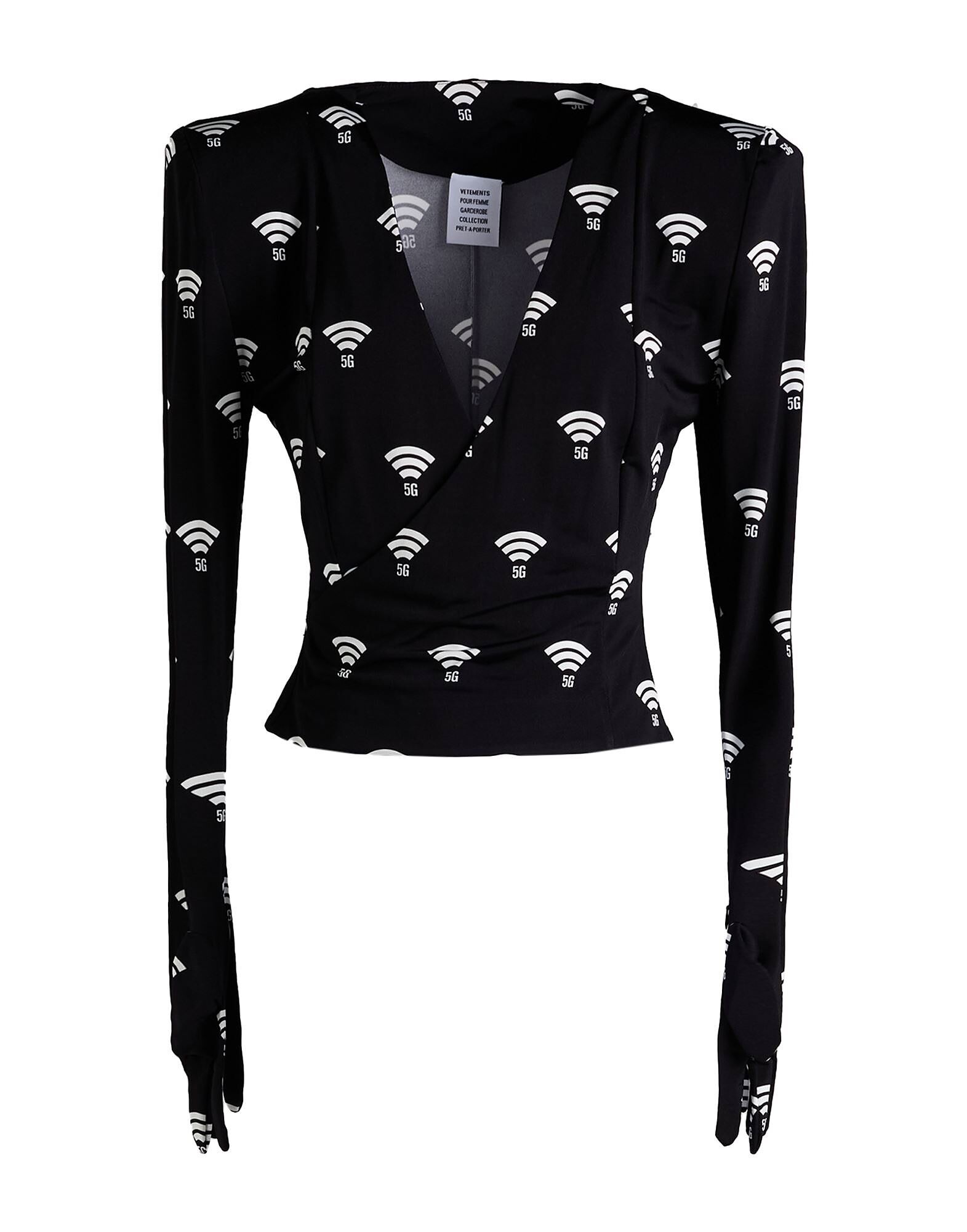 Топ Vetements, черный
Топ Vetements, черный