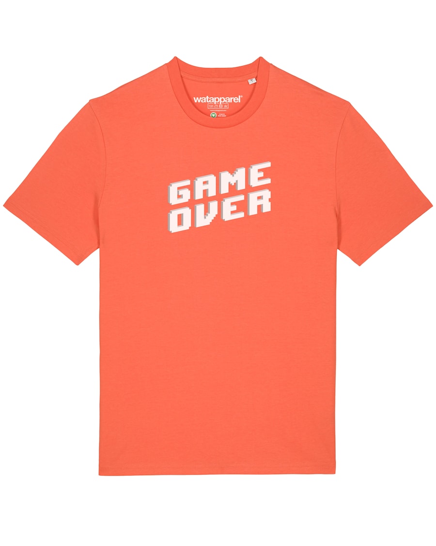 Рубашка Watapparel Game Over, оранжевый
Рубашка Watapparel Game Over, оранжевый