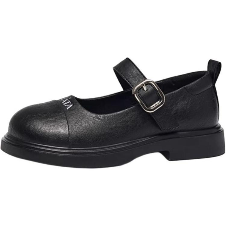 Детские кожаные туфли с нескользящей подошвой и защитой от ударов TATA, черный
Детские кожаные туфли с нескользящей подошвой и защитой от ударов TATA, черный