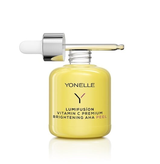 Осветляющий пилинг AHA с витамином С Премиум YONELLE Lumifusion
Осветляющий пилинг AHA с витамином С Премиум YONELLE Lumifusion
