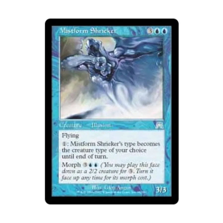 CCG Туманная Визгун (U), MTG - Onslaught
CCG Туманная Визгун (U), MTG - Onslaught