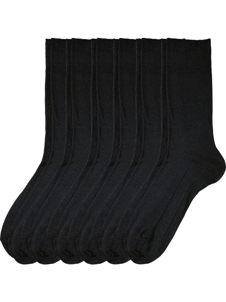 Носки Erwin Müller Unisex 6 Paar, черный
Носки Erwin Müller Unisex 6 Paar, черный