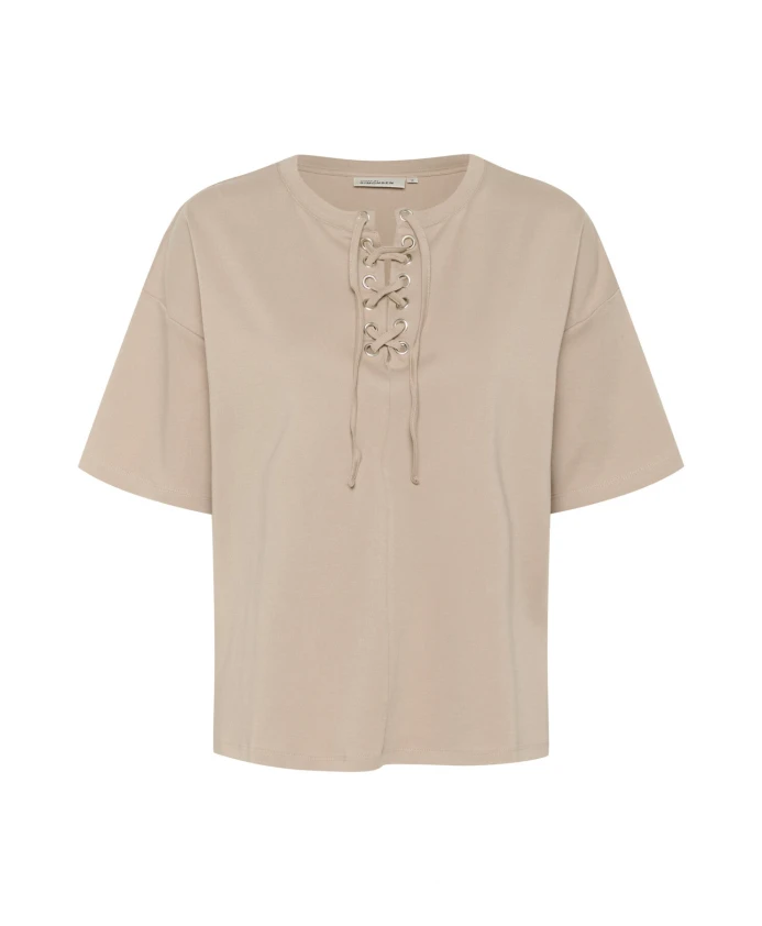 Блузка бежевого цвета с завязками. Karen By Simonsen, серый
Блузка бежевого цвета с завязками. Karen By Simonsen, серый