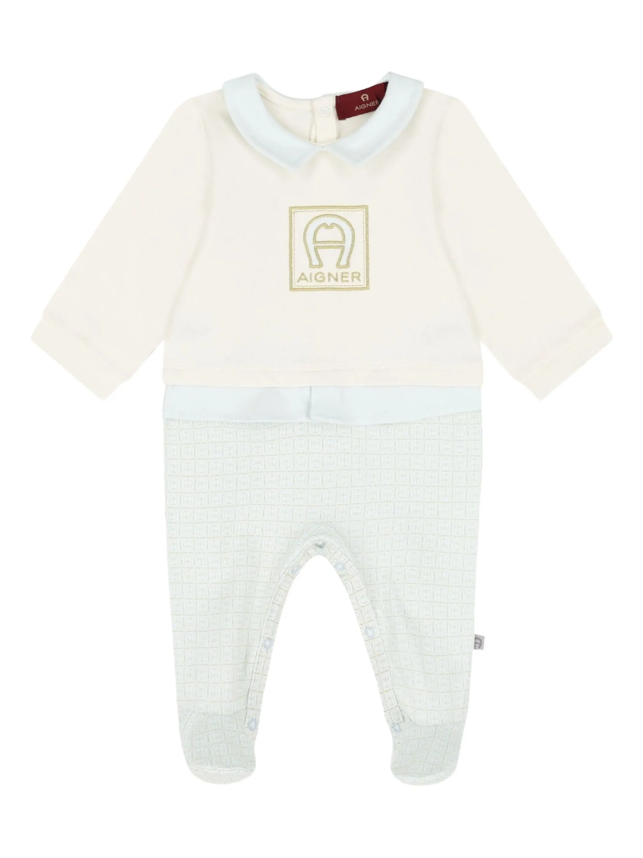 Комбинезон с воротником Aigner Kids, синий
Комбинезон с воротником Aigner Kids, синий