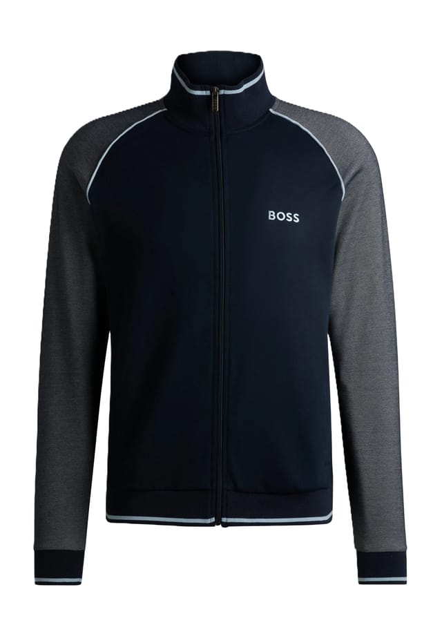 Толстовка для дома с воротником-стойкой Boss, синий
Толстовка для дома с воротником-стойкой Boss, синий