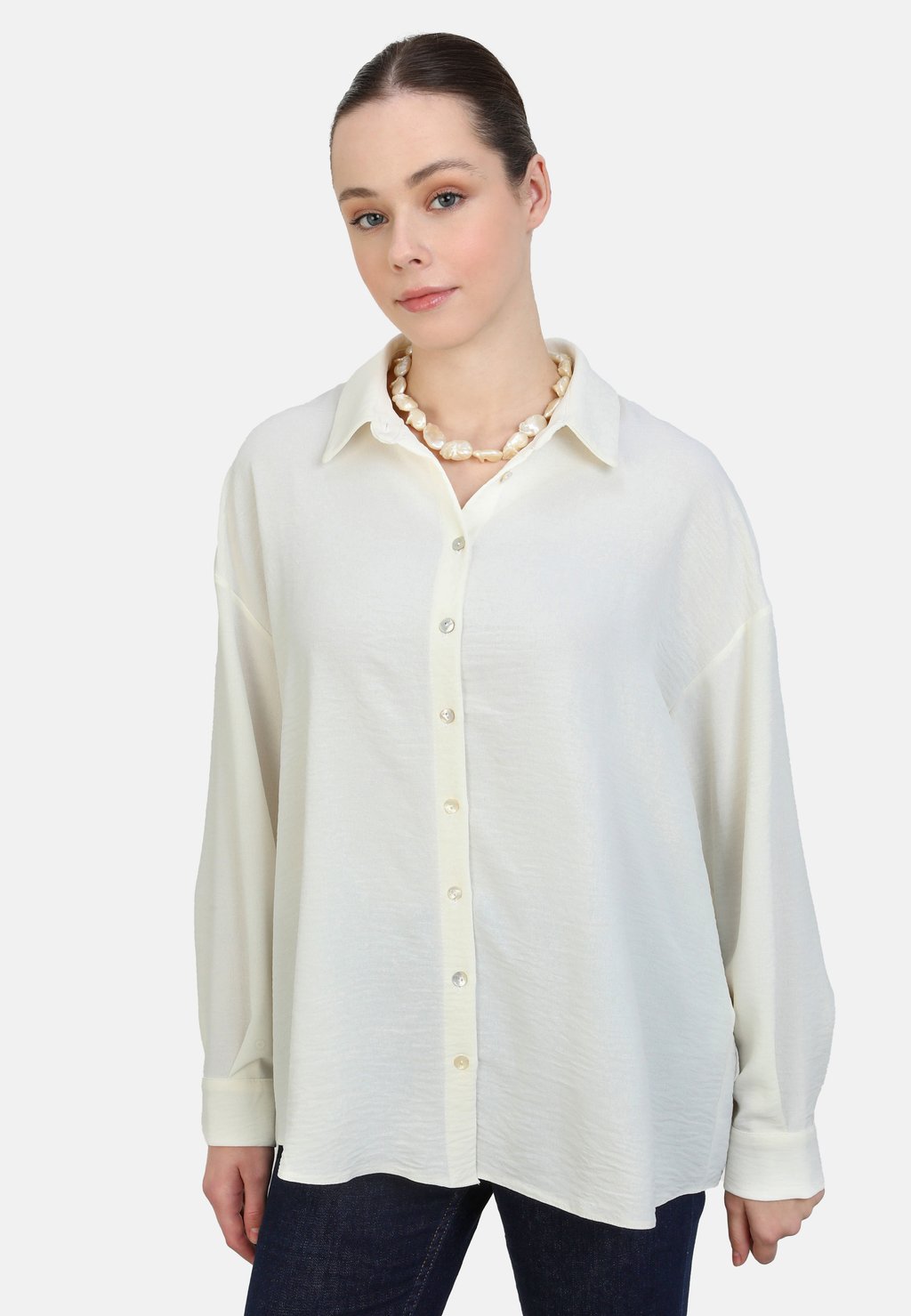 Блузка на пуговицах REFKA Modanisa, белый
Блузка на пуговицах REFKA Modanisa, белый