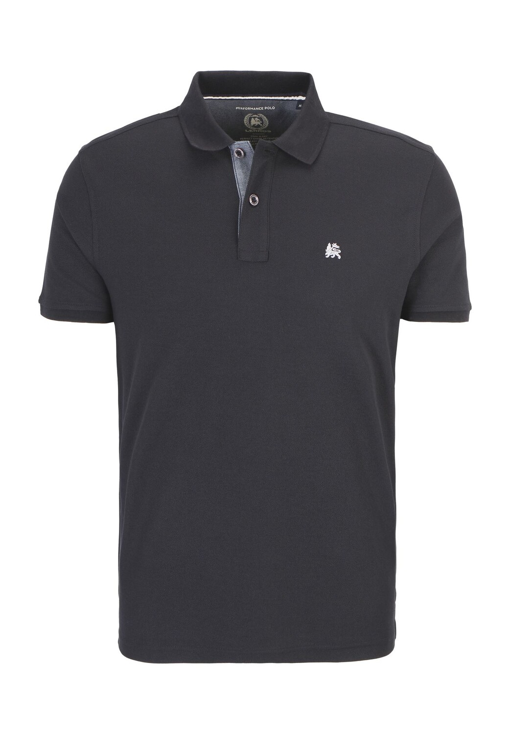 Рубашка поло, вышивка логотипа, мужская LERROS, черный
Рубашка поло, вышивка логотипа, мужская LERROS, черный