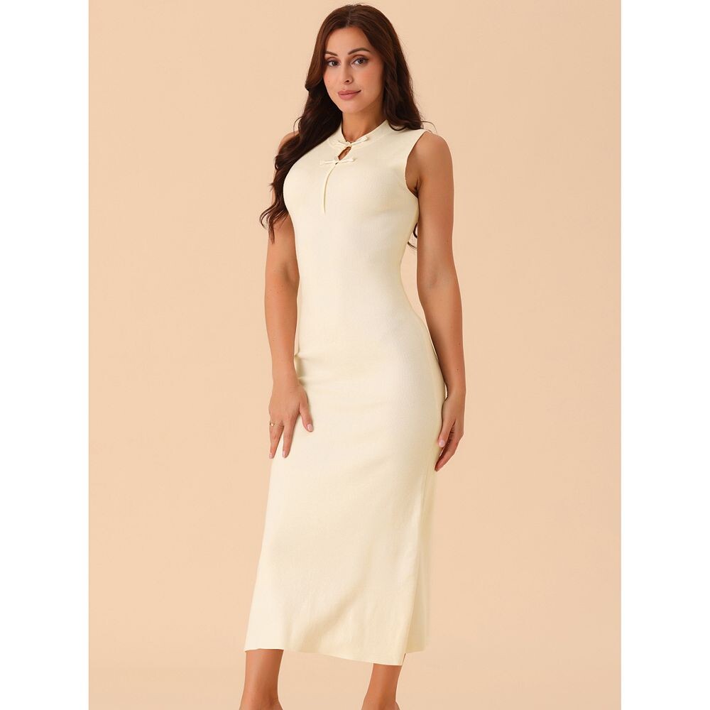 Женское вязаное платье-свитер миди без рукавов в рубчик, повседневное платье-свитер с воротником-стойкой, элегантное облегающее платье на бретелях Seta T, красный
Женское вязаное платье-свитер миди без рукавов в рубчик, повседневное платье-свитер с воротником-стойкой, элегантное облегающее платье на бретелях Seta T, красный