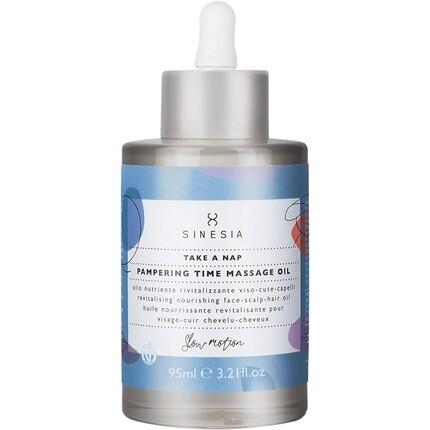 Массажное масло Take A Napmpering Time, 3,2 унции, антиоксидантное увлажняющее средство для ухода за волосами и лицом, натуральная кожа головы с жожоба, оливкой и макадамией Sinesia
Массажное масло Take A Napmpering Time, 3,2 унции, антиоксидантное увлажняющее средство для ухода за волосами и лицом, натуральная кожа головы с жожоба, оливкой и макадамией Sinesia