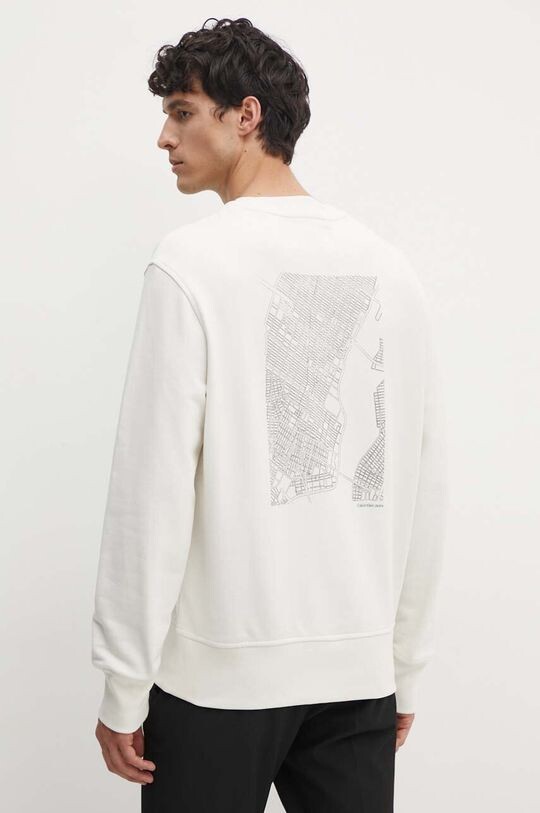 Хлопковая толстовка Calvin Klein Jeans, бежевый
Хлопковая толстовка Calvin Klein Jeans, бежевый