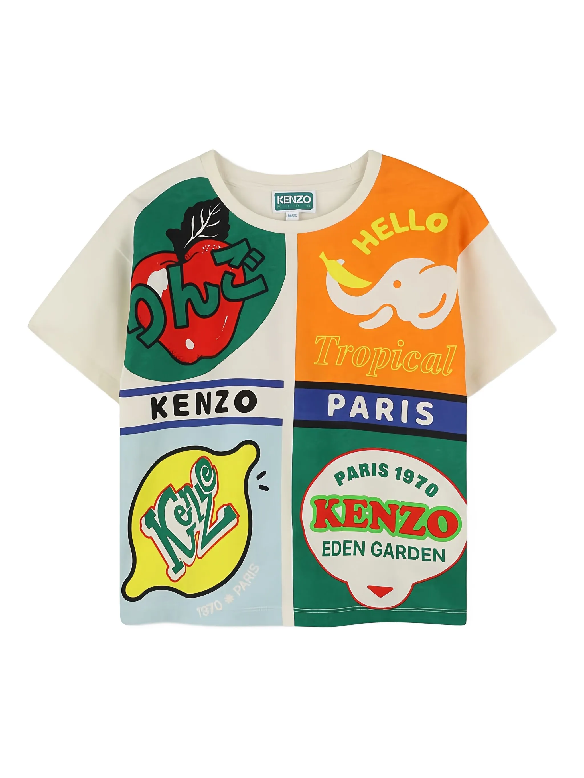 Футболка с графичным принтом Kenzo Kids, оранжевый
Футболка с графичным принтом Kenzo Kids, оранжевый