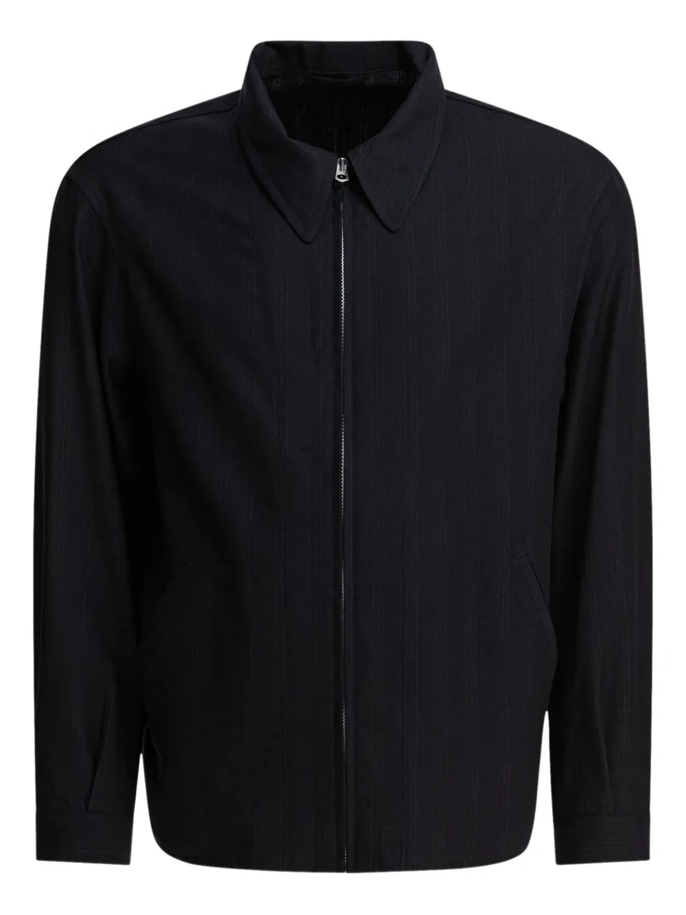 Куртка с узором в тонкую полоску и застежкой-молнией спереди Kaptain Sunshine, черный
Куртка с узором в тонкую полоску и застежкой-молнией спереди Kaptain Sunshine, черный