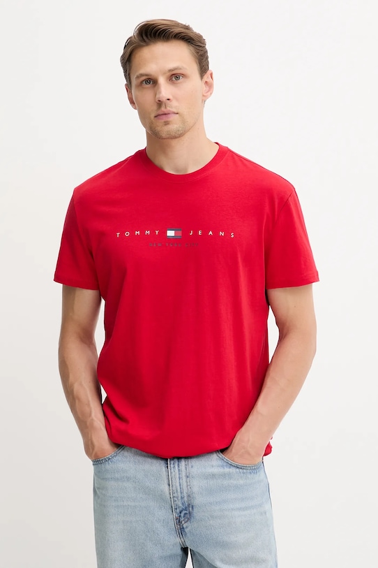 Хлопковая футболка Tommy Jeans, красный
Хлопковая футболка Tommy Jeans, красный