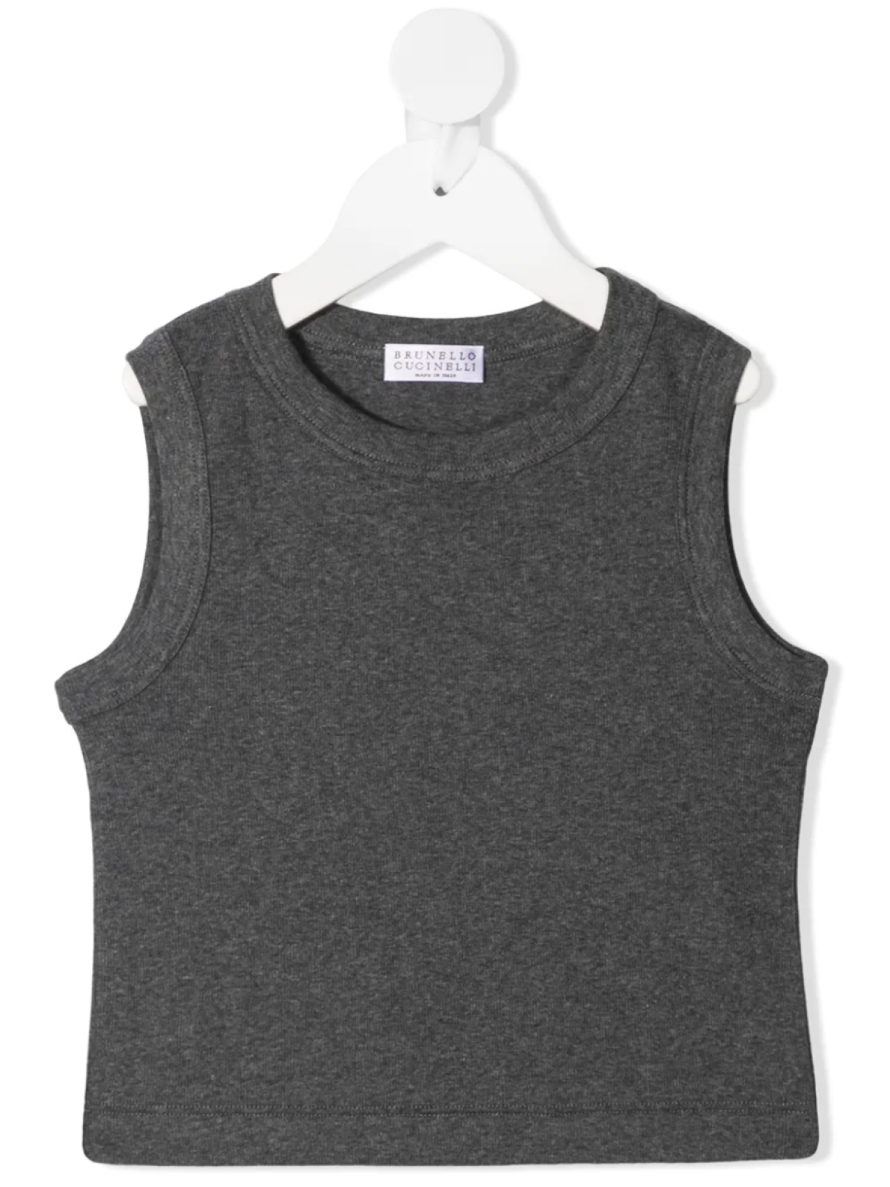 Футболка Brunello Cucinelli Kids топ с круглым вырезом, серый
Футболка Brunello Cucinelli Kids топ с круглым вырезом, серый
