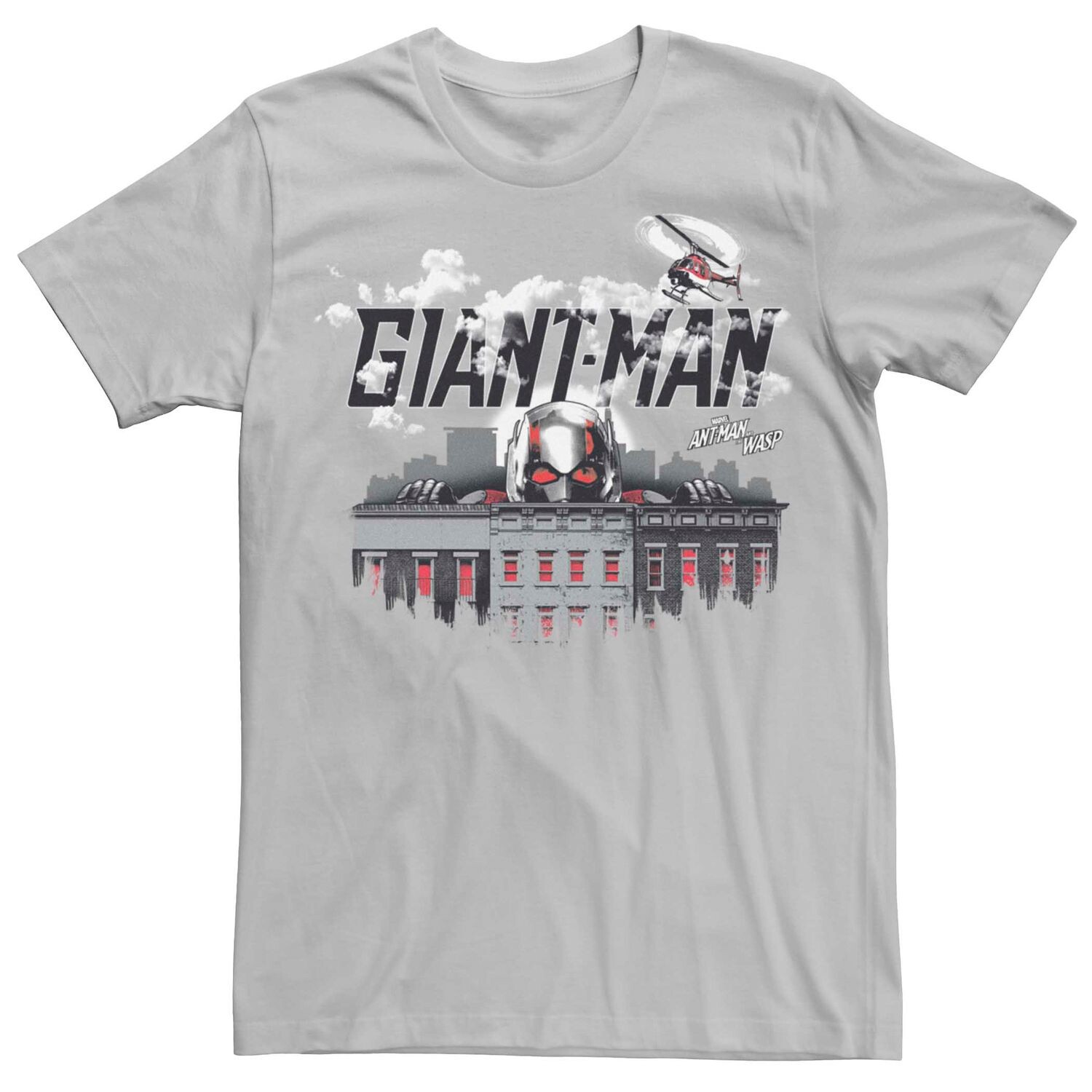 Мужская футболка Marvel Mant-Man And The Wasp Giant-Man City для подростков Licensed Character 
Мужская футболка Marvel Mant-Man And The Wasp Giant-Man City для подростков Licensed Character