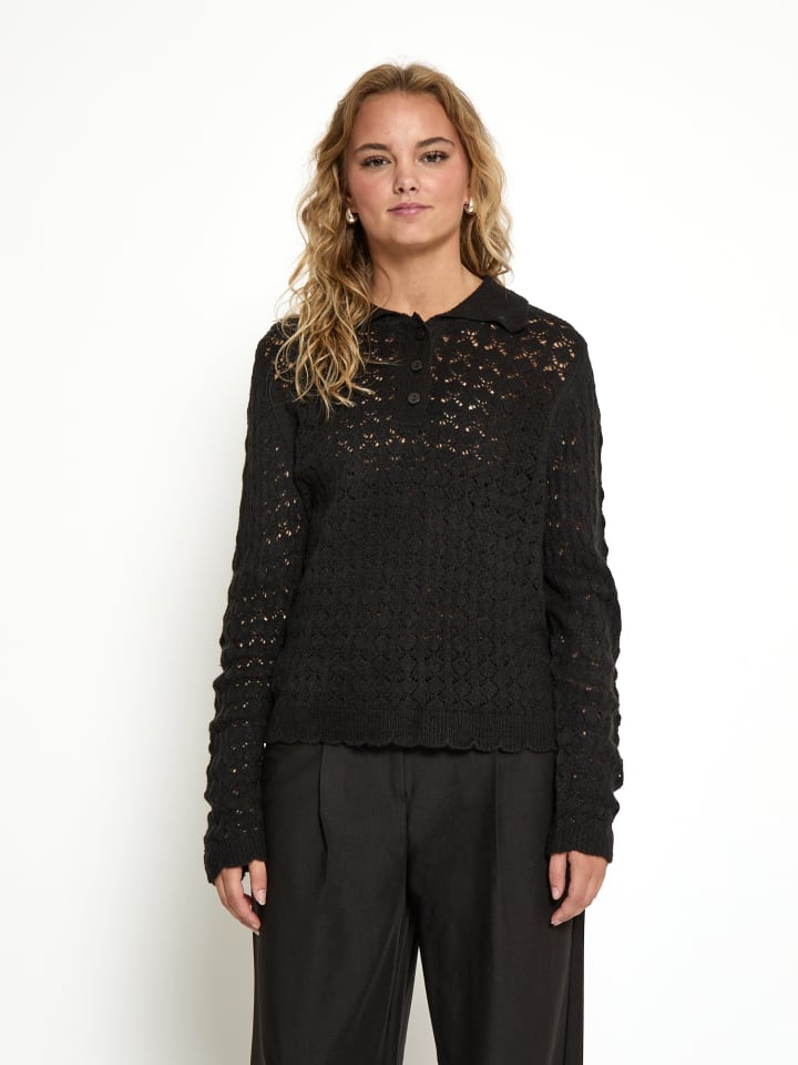 Свитер черного цвета DESIRES
Свитер черного цвета DESIRES