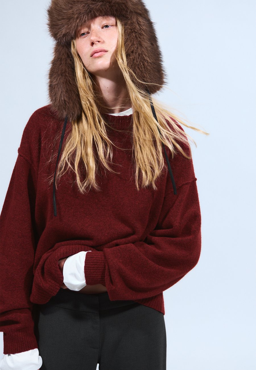 Джемпер Weekday Jumper, Wine Melange/Dark Red
Джемпер Weekday Jumper, Wine Melange/Dark Red