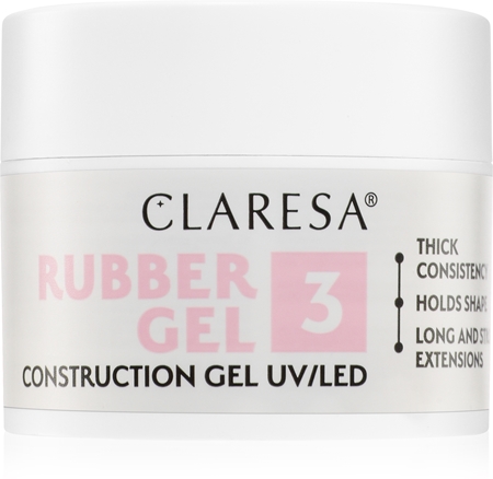 Гель-лак для наращивания ногтей Claresa Rubber Gel Construction Gel UV/LED, 03 12 g
Гель-лак для наращивания ногтей Claresa Rubber Gel Construction Gel UV/LED, 03 12 g